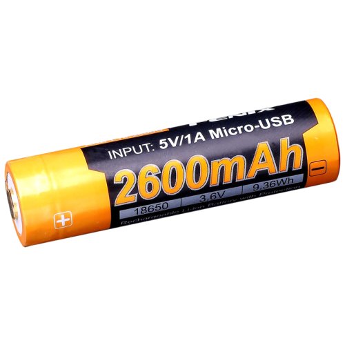 Аккумулятор 18650 Fenix 2600 mAh