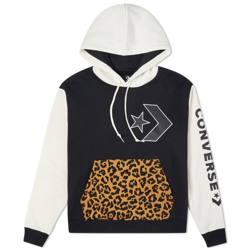 Толстовка Converse Leopard Pocket Stand Out Go To Hoodie