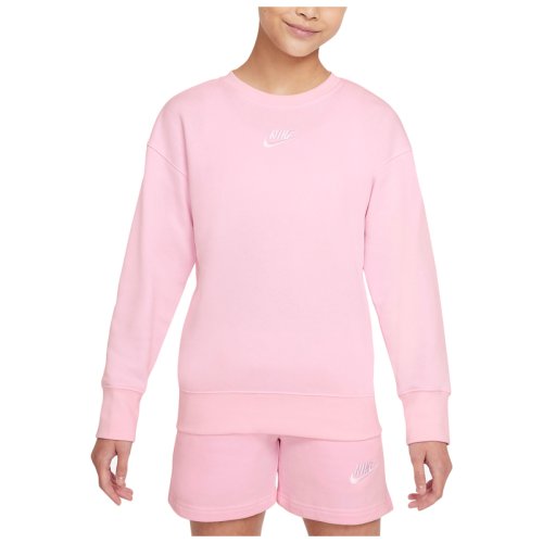 Толстовка NIKE G NSW CLUB FLC BF CREW LBR