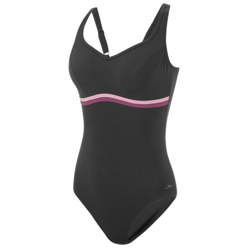 Купальник Speedo SPDSCU CONTOURLUXE 1PC AF BLACK/PURPLE