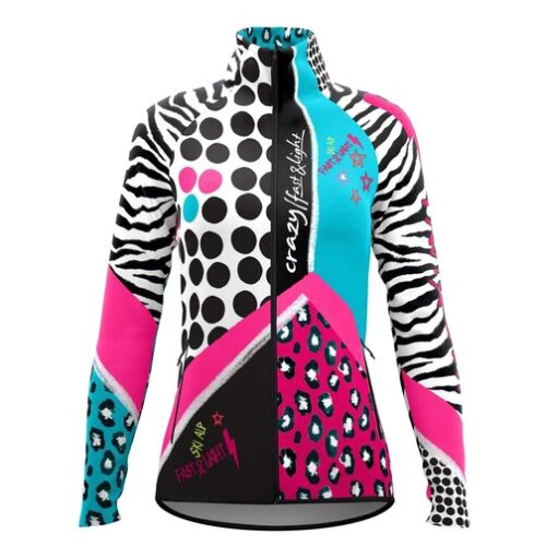 Кофта CRAZY DIXY WOMAN BLACK-ZEBRA M