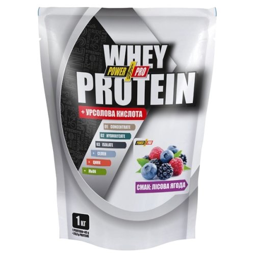 Протеин Power Pro Whey Protein, 2 кг - клубника со сливками