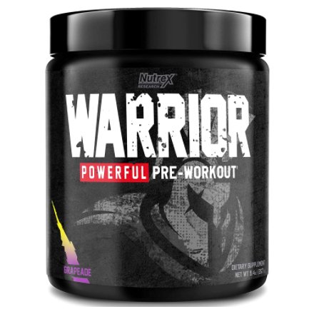 Предтренировочный комплекс  Nutrex Research Warrior Pre-Workout - Grapeade - 267 г