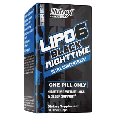 Жиросжигатель  Nutrex Research Lipo 6 Black NightTime Ultra concentrate - 30 капс