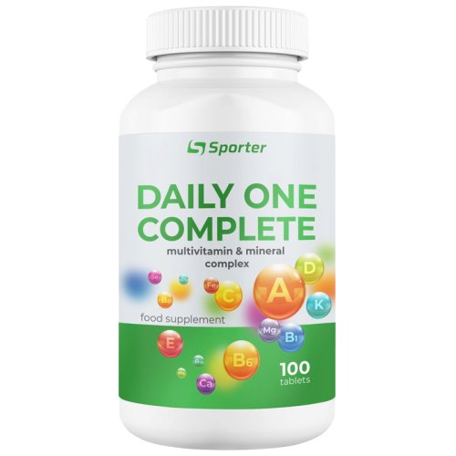 Витамины и минералы Sporter Daily one Complete - 100 таб