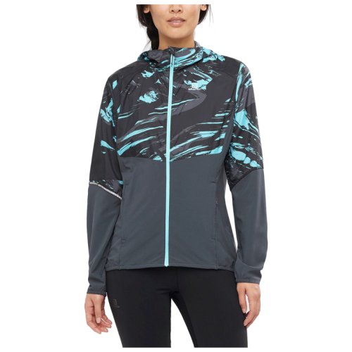 Куртка для бега Salomon AGILE FZ HOODIE W