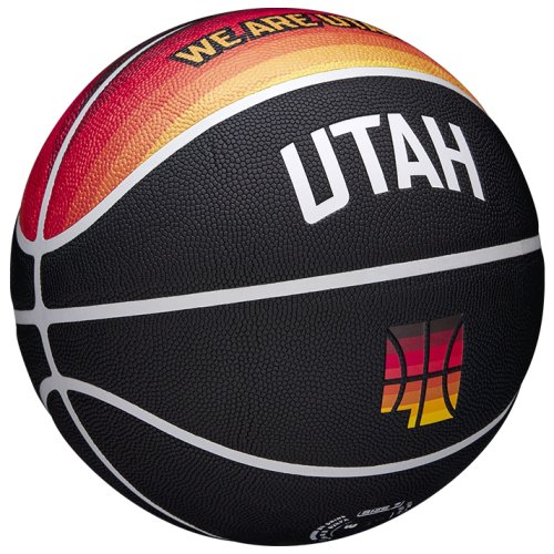 М'яч баскетбольний Wilson NBA TEAM CITY COLLECTOR BSKT UTA JAZZ
