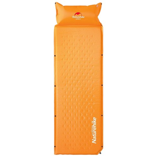 Самонадувающийся кемпинговый коврик Naturehike Mat with Pillow 25 мм