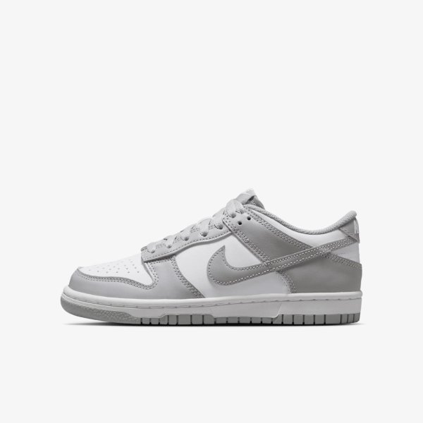 Дитячі кросівки NIKE DUNK LOW GREY FOG (GS)