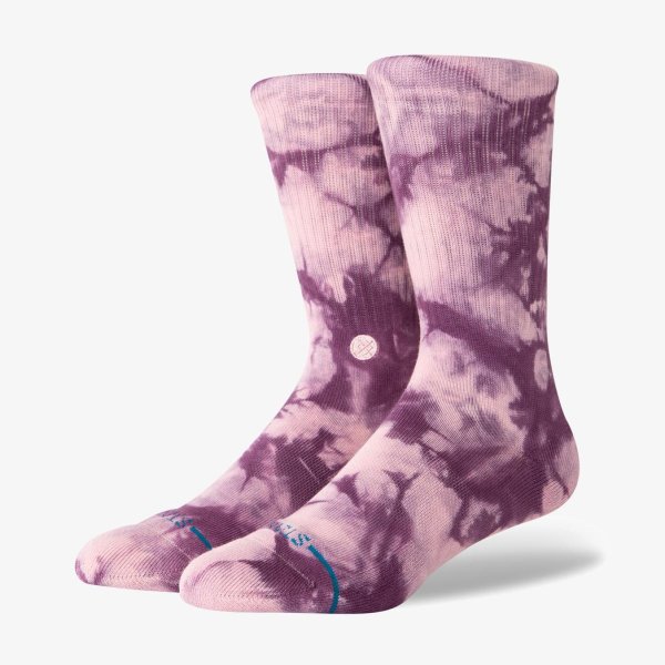 Шкарпетки STANCE TIED UP CREW ROSE M