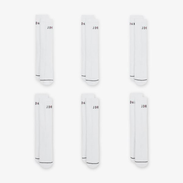 Шкарпетки JORDAN U J ED POLY CREW JOR 6PR - 144