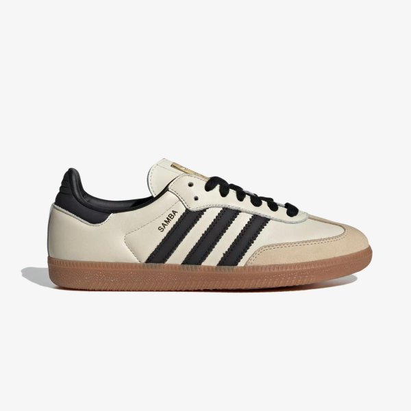 Жіночі кросівки ADIDAS SAMBA OG WMNS CREAM WHITE / CORE BLACK