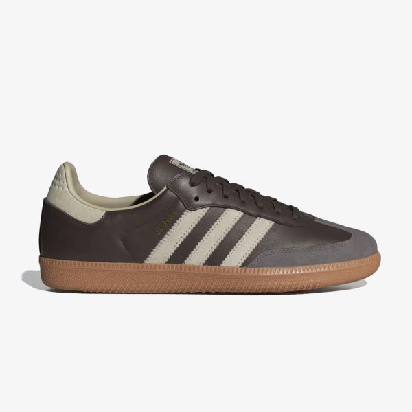 Жіночі кросівки ADIDAS SAMBA OG BROWN / PUTTY GREY