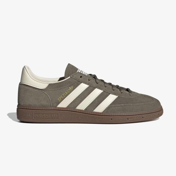 Чоловічі кросівки ADIDAS HANDBALL SPEZIAL OLIVE STRATA / CREAM WHITE