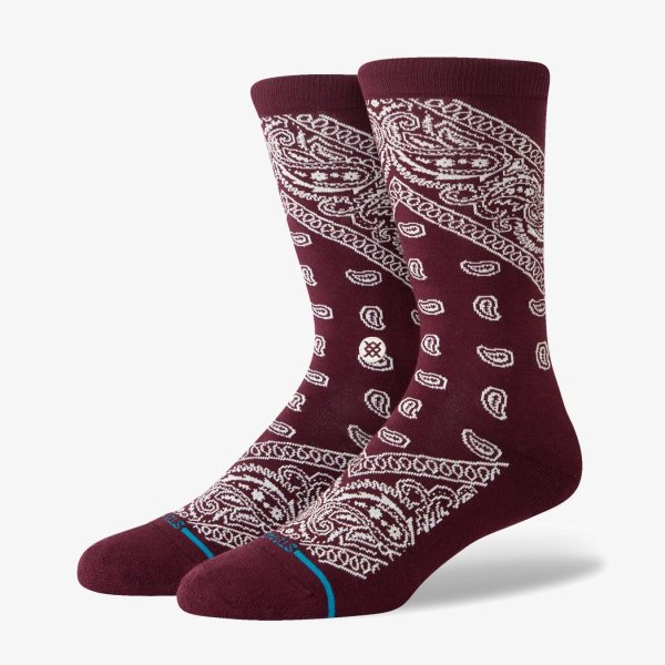 Шкарпетки STANCE BARRIO CREW WINE M