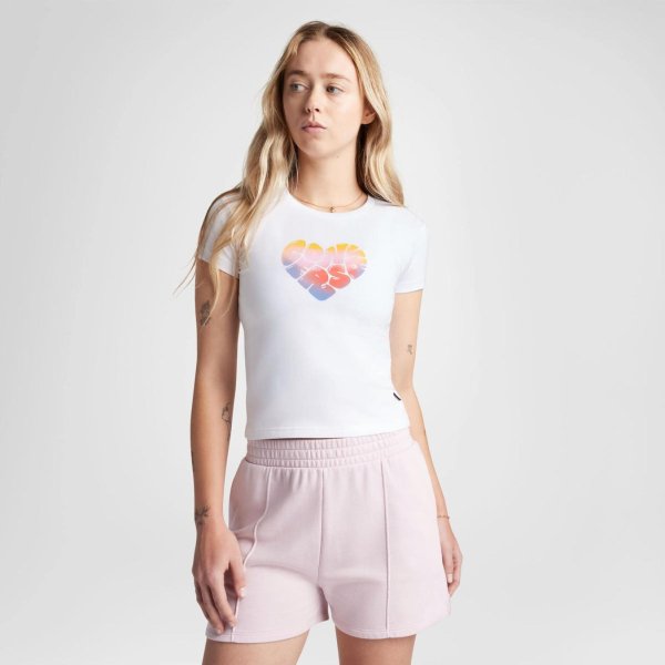 Жіноча футболка CONVERSE HEART GRAPHIC TEE
