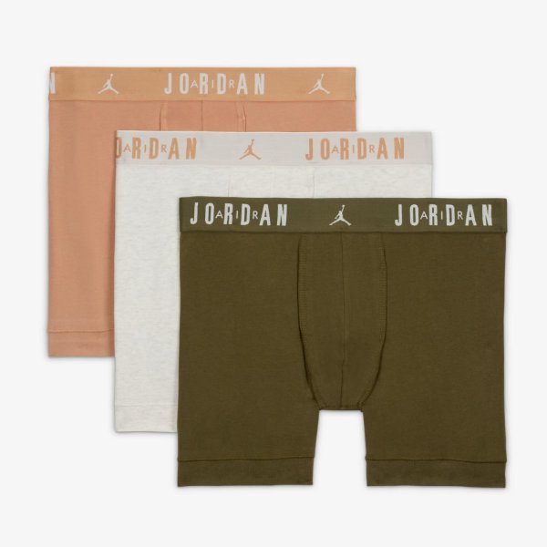 Чоловічий набір нижньої білизни JORDAN JHM FLIGHT COTTON CORE 3PK BB / JHM FLIGHT COTTON CORE 3PK B