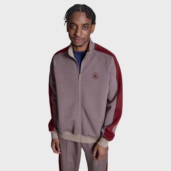 Чоловіча толстовка CONVERSE MENS JACKET RETRO CHUCK TRACK JACKET AOP KNIT