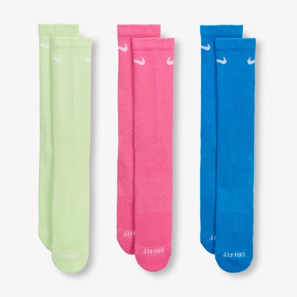 Шкарпетки NIKE U NK EVERYDAY PLUS CUSH CREW 3PR - 132