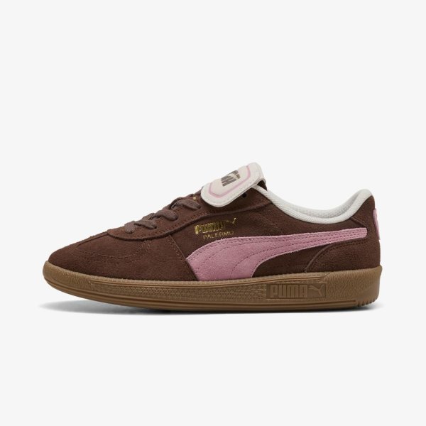 Жіночі кросівки PUMA PALERMO PREMIUM SUEDE FLAT BRONZE / POISED PINK