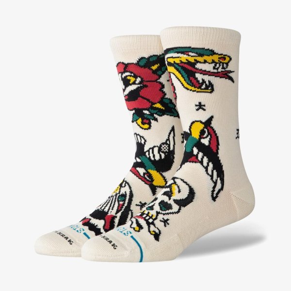 Шкарпетки STANCE FLASH CREW CANVAS