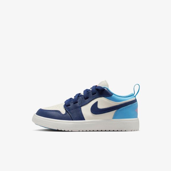Дитячі кросівки JORDAN 1 LOW ALT BLUE VOID / HOT LAVA (PS)