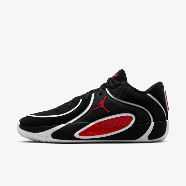 Чоловічі кросівки JORDAN TATUM 4 BLACK / UNIVERSITY RED