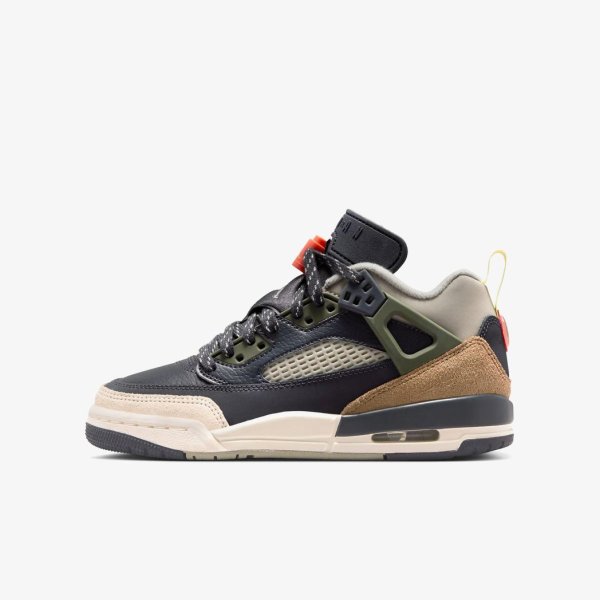 Дитячі кросівки JORDAN SPIZIKE LOW ANTHRACITE / WILD MANGO (GS)