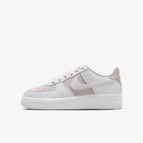 Дитячі кросівки NIKE AIR FORCE 1 WHITE / VAST GREY (GS)