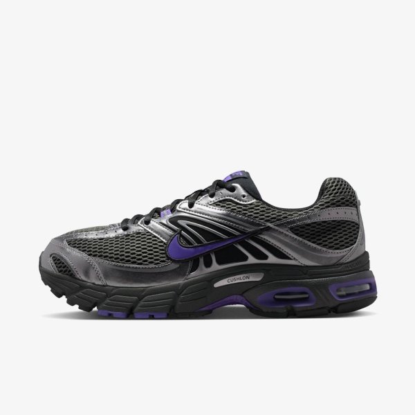 Чоловічі кросівки NIKE AIR MAX MOTO 2K METALLIC DARK GREY / WILD GRAPE