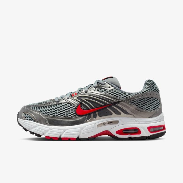 Чоловічі кросівки NIKE AIR MAX MOTO 2K METALLIC PEWTER / UNIVERSITY RED