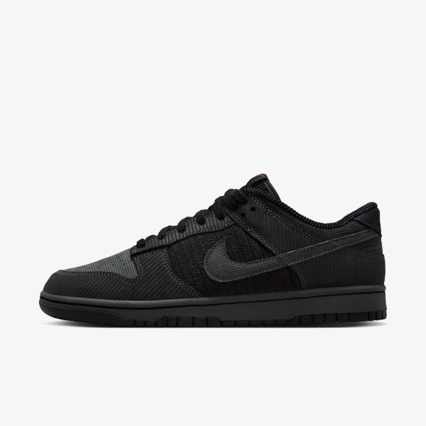 Чоловічі кросівки NIKE DUNK LOW RETRO PREMIUM CORDUROY BLACK