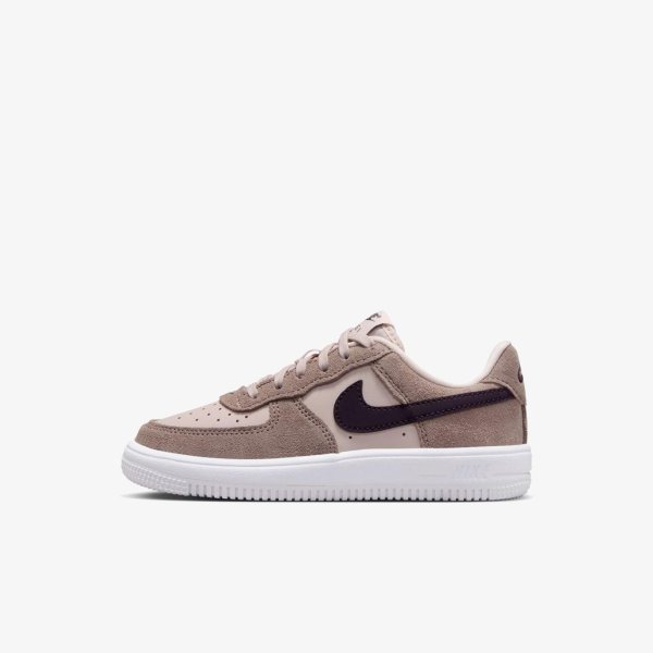 Дитячі кросівки NIKE FORCE 1 LOW LACE ESSENTIAL+ TAUPE HAZE (PS)