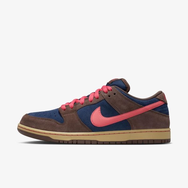 Чоловічі кросівки NIKE SB DUNK LOW PRO BAROQUE BROWN AND MIDNIGHT NAVY