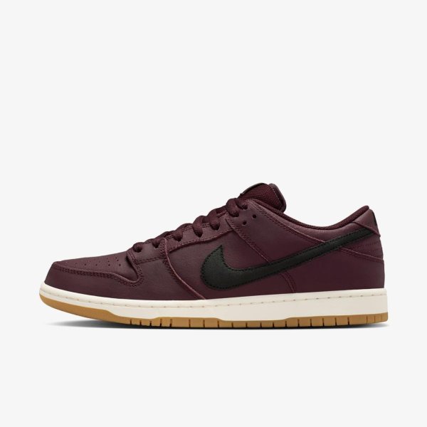 Чоловічі кросівки NIKE SB DUNK LOW PRO ISO BURGUNDY CRUSH