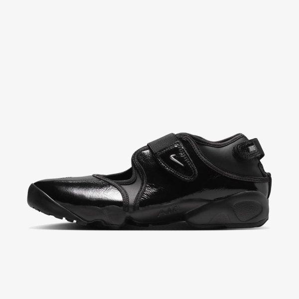 Жіночі балетки NIKE WMNS AIR RIFT BLACK / METALLIC SILVER