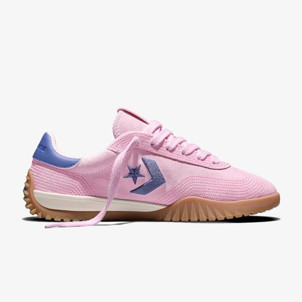 Жіночі кросівки CONVERSE RUN STAR TRAINER STITCHED SUEDE PINK / MILK