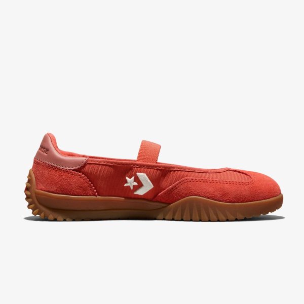 Жіночі балетки CONVERSE RUN STAR TRAINER BALLET FLAT SUEDE SMOKED PAPRIKA