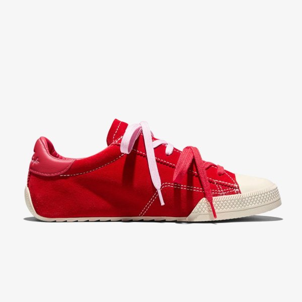 Жіночі кросівки CONVERSE CHUCK TAYLOR LO SUEDE RED