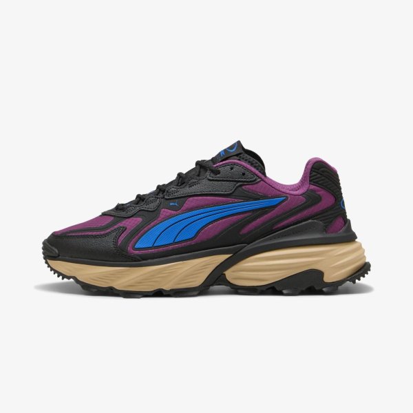 Чоловічі кросівки PUMA FADE NITRO RIPSTOP TR BLACK / PLUM WINE / MOUNTAIN BLUE