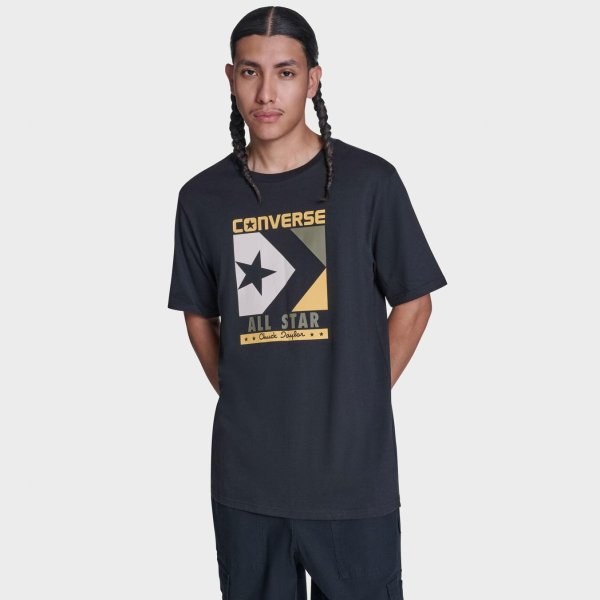 Чоловіча футболка CONVERSE TIMELESS BOXED CHEVRON