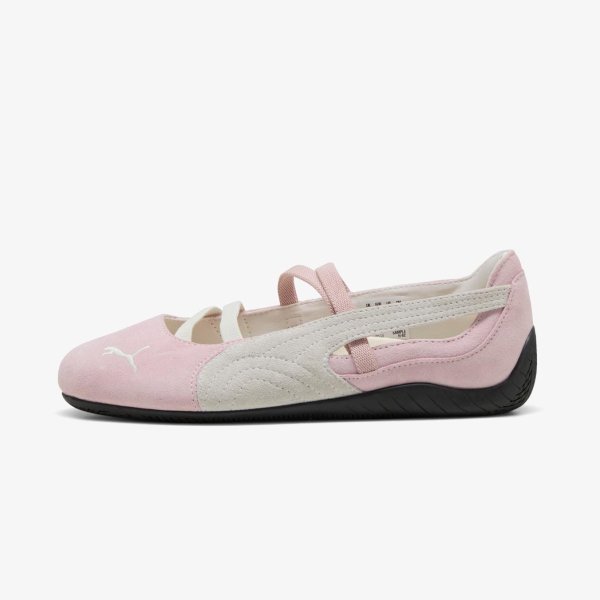 Жіночі балетки PUMA WMNS SPEEDCAT BALLET SD PINK / WHITE