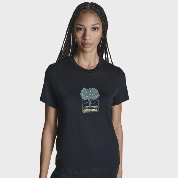 Жіноча футболка CONVERSE LEMON TREE STANDARD FIT TEE
