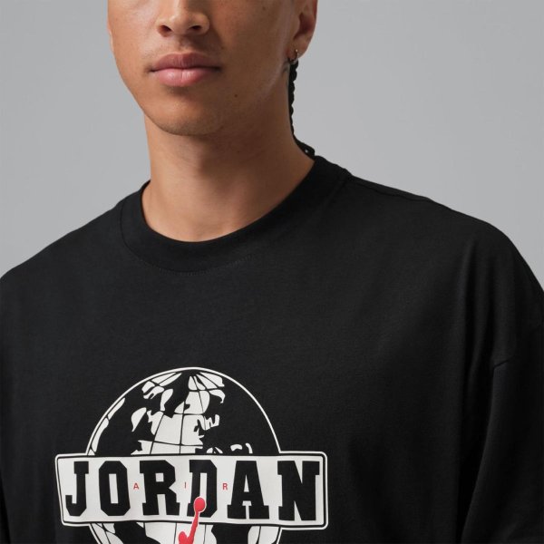 Чоловіча футболка JORDAN M J GLOBE GFX OVSZ SS CREW
