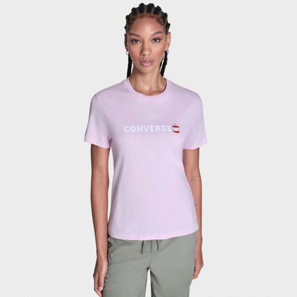 Жіноча футболка CONVERSE APPLE STANDARD FIT TEE