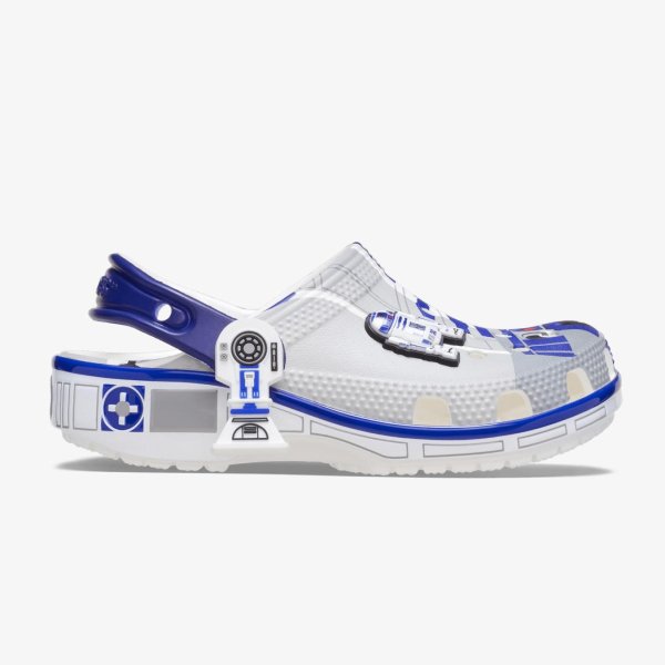 Дитячі тапочки STAR WARS X CROCS CLASSIC CLOG R2-D2 KIDS