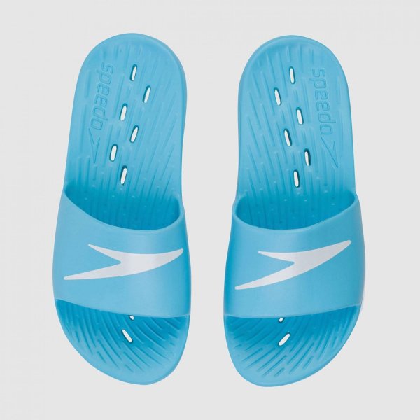 Женские тапочки SPEEDO SLIDES ONE PIECE AF BLUE