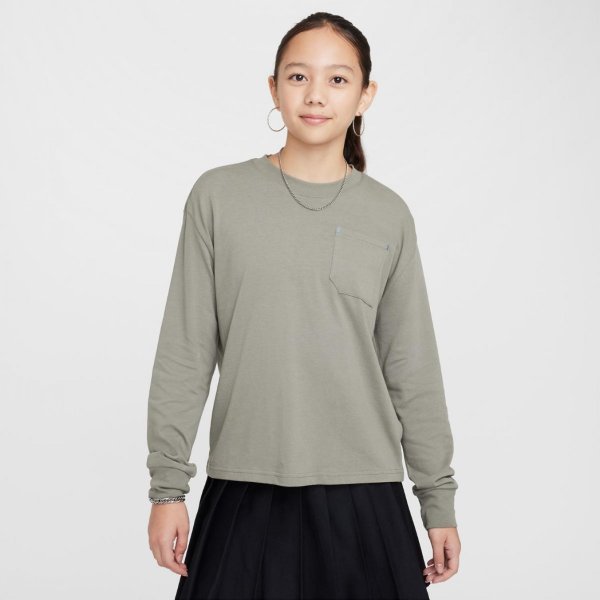 Дитячий лонгслів NIKE K NSW CITY UTILITY LS TOP