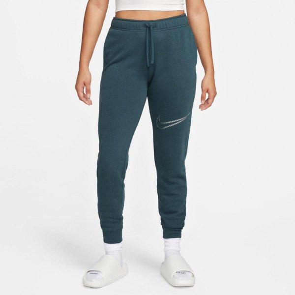 Жіночі штани NIKE W NSW CLUB FLC SHINE MR PANT