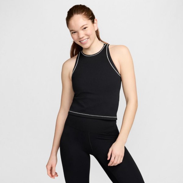 Жіноча майка NIKE W ONE FITTED Dri-FIT RIB TANK NV